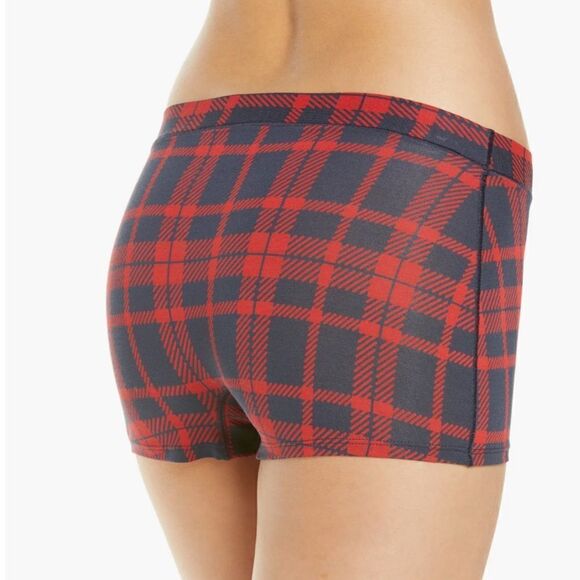 NWT New Tommy John Second Skin Plaid Print Boyshort Panties Size Small NEW - Picture 6 of 7